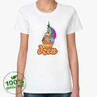 Женская футболка органик