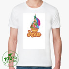 Мужская футболка органик