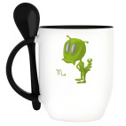 Кружка с ложкой