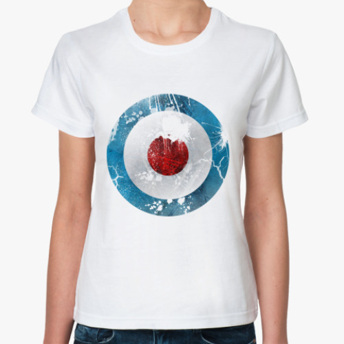 Классическая футболка с принтом Royal Air Force UK