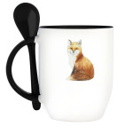 Кружка с ложкой