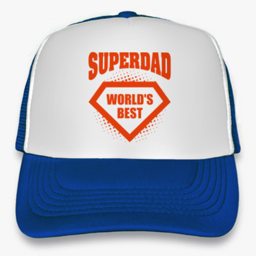 Кепка-тракер SUPERDAD world's best