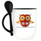 Кружка с ложкой