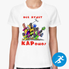 Женская спортивная футболка