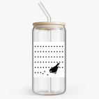 Банка с бамбуковой крышкой