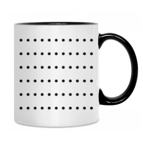 Кружка с принтом Птичка