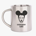 Кружка металлическая