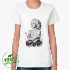Женская футболка органик
