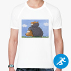 Мужская спортивная футболка