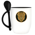 Кружка с ложкой