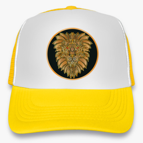 Кепка-тракер с принтом Лев знак зодиака