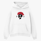 Толстовка худи оверсайз