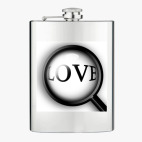 Фляжка стальная