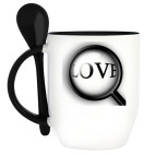 Кружка с ложкой