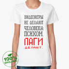 Женская футболка органик