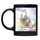 Кружка цветная UV-DTF