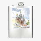 Фляжка стальная