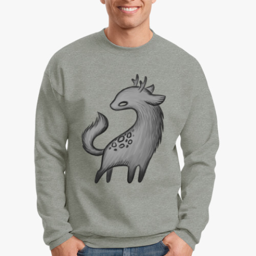 Свитшот с принтом Зверь