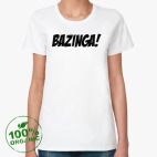 Женская футболка органик