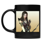 Кружка цветная UV-DTF