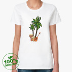 Женская футболка органик