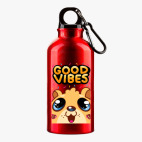 Металлическая бутылка 400 мл UV-DTF