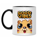 Кружка двухцветная