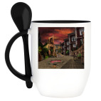 Кружка с ложкой