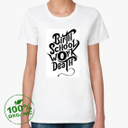 Женская футболка органик