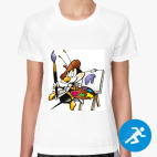 Женская спортивная футболка