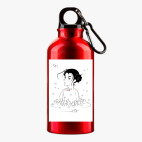 Металлическая бутылка 400 мл UV-DTF