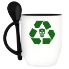 Кружка с ложкой