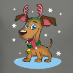 Новогодний пес