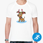 Мужская спортивная футболка