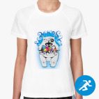 Женская спортивная футболка