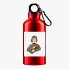 Металлическая бутылка 400 мл UV-DTF