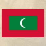  Флаг Мальдивы
