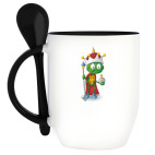 Кружка с ложкой