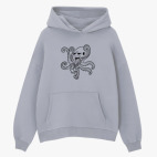 Толстовка худи оверсайз