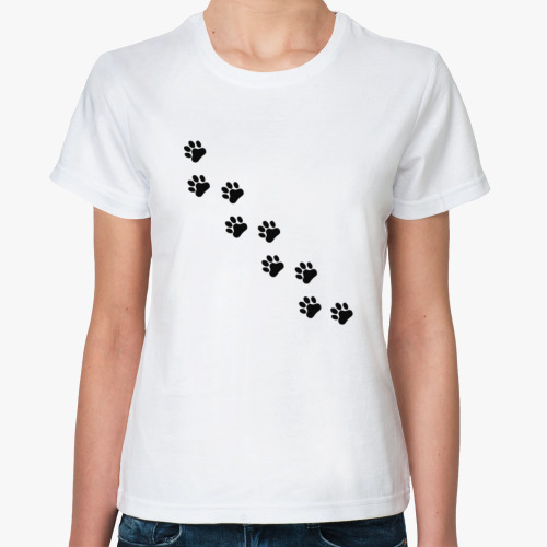 Классическая футболка с принтом отличный дизайн для любителей