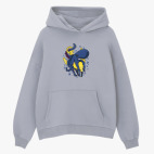 Толстовка худи оверсайз