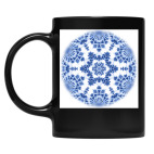 Кружка цветная UV-DTF