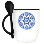 Кружка с ложкой