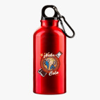 Металлическая бутылка 400 мл UV-DTF