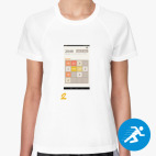 Женская спортивная футболка