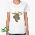 Женская футболка органик