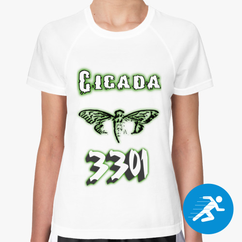 Женская спортивная футболка Cicada 3301
