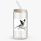 Банка с бамбуковой крышкой