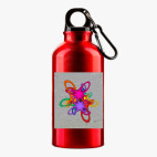 Металлическая бутылка 400 мл UV-DTF