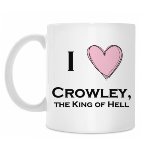 Кружка I love Crowley